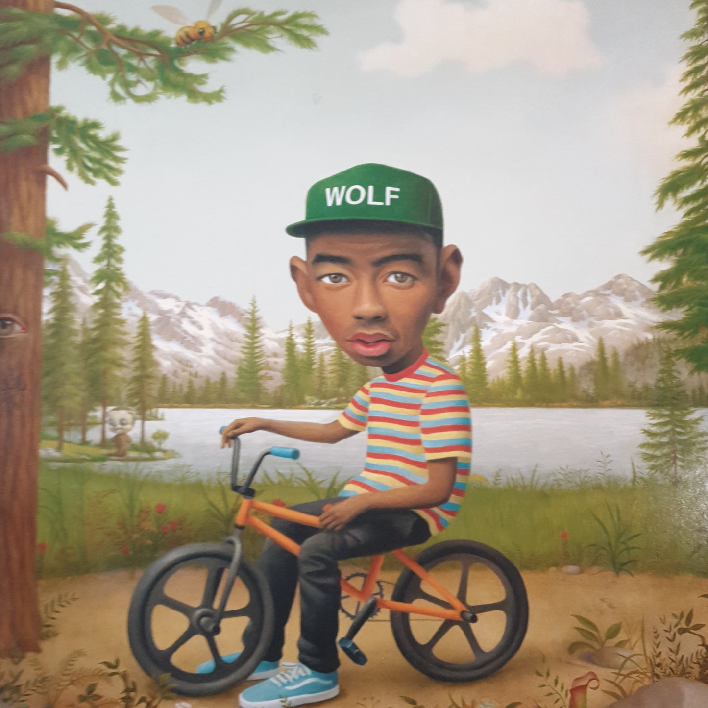 TYLER THE CREATOR - WOLF (PINK COLOURED) (2LP) (USED VINYL 2014 EURO M-/EX+)