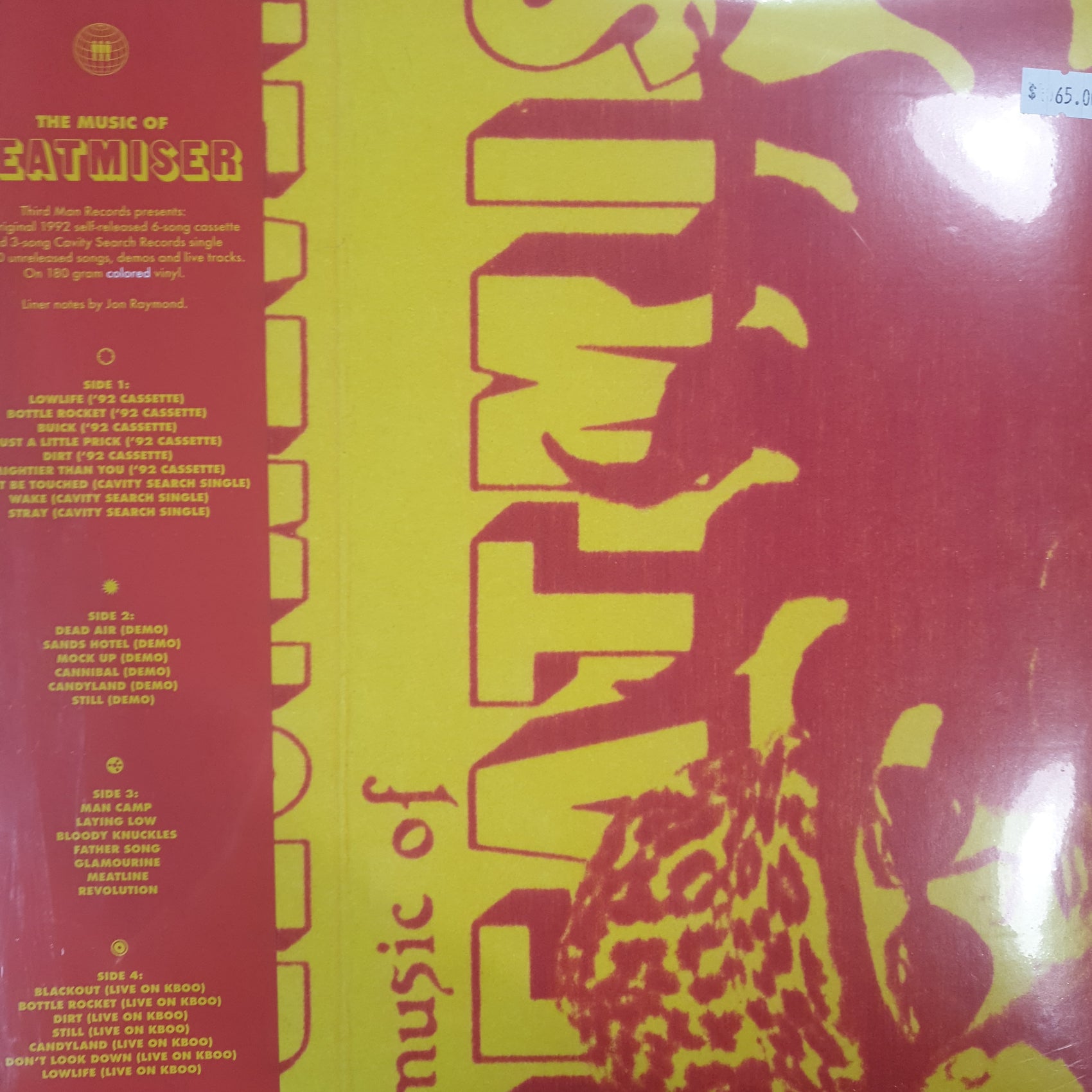 HEATMISER - THE MUSIC OF (2LP) (COLOURED) (USED VINYL 2023 US M-/M-)