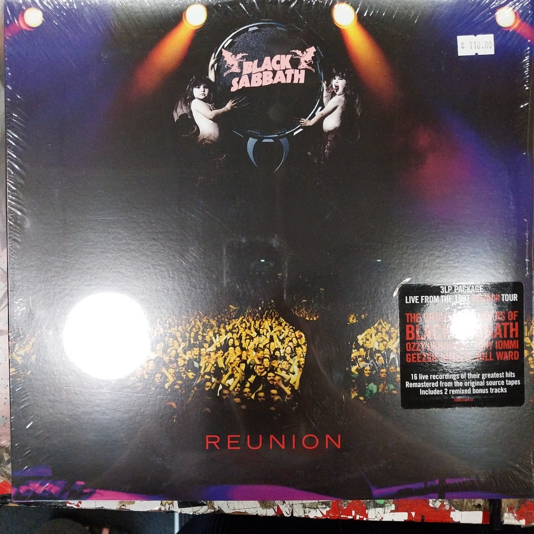 BLACK SABBATH - REUNION (3LP) VINYL