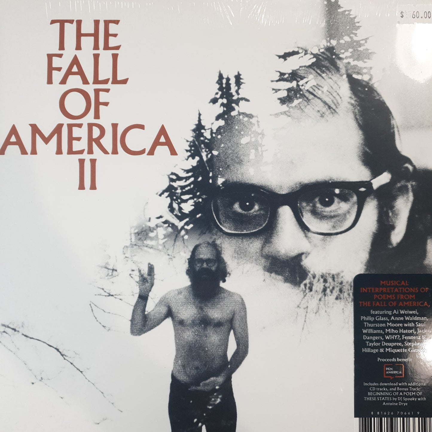 VARIOUS ARTISTS - ALLEN GINSBERG: THE FALL OF AMERICA II VINYL