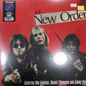 NEW ORDER - FEATURING RON ASHETON, DENNIS THOMPSON AND JIMMY RECCA (BLUE COLOURED) VINYL