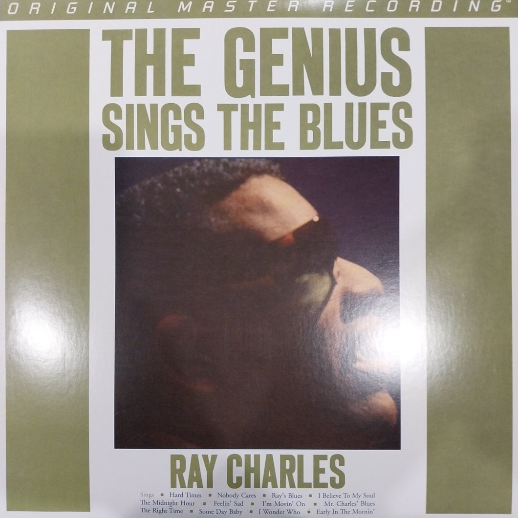 RAY CHARLES - THE GENIUS SINGS THE BLUES (USED VINYL 2010 U.S. M- M-)