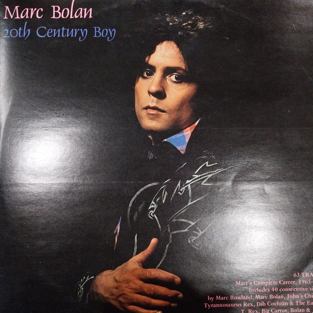 MARC BOLAN - 20TH CENTURY BOY (USED VINYL 1981 AUS FIRST PRESSING 3LP M- EX+)