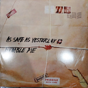 HUMBLE PIE - AS SAFE AS YESTERDAY IS (USED VINYL 1969 AUS EX+ EX)