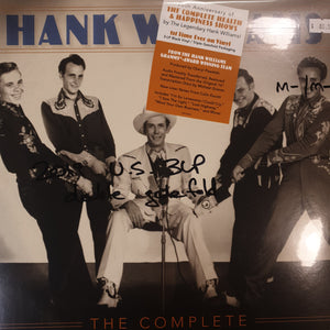 HANK WILLIAMS - THE COMPLETE HEALTH AND HAPPINESS RECORDINGS (3LP) (USED VINYL 2019 US M-/M-)