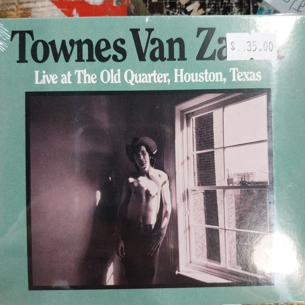 TOWNES VAN ZANDT - LIVE AT THE OLD QUARTER, HOUSTON, TEXAS CD