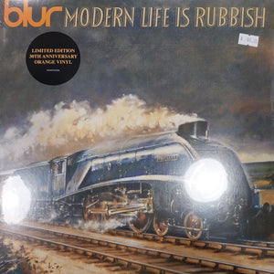 BLUR MODERN LIFE IS RUBBISH (LIMITED EDITION 30TH ANNIVERSARY ORANGE) VINYL