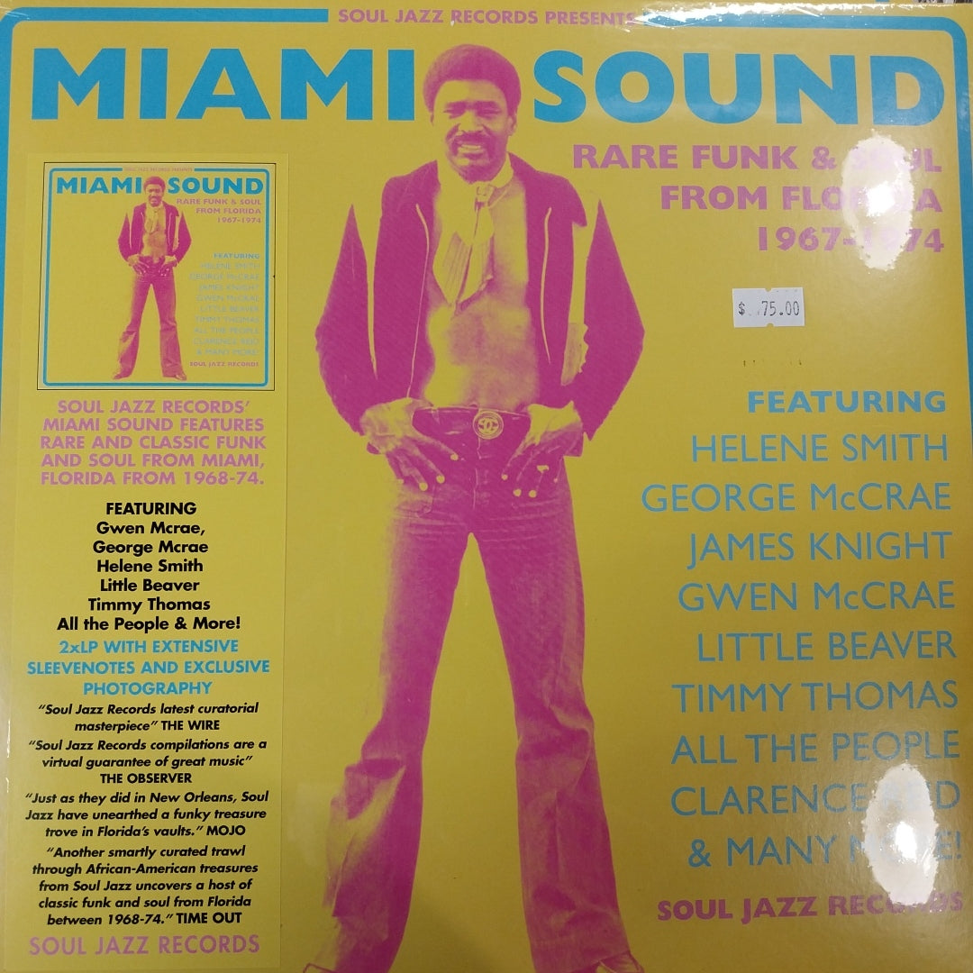 VARIOUS ARTISTS - SOUL JAZZ - MIAMA SOUND VINYL