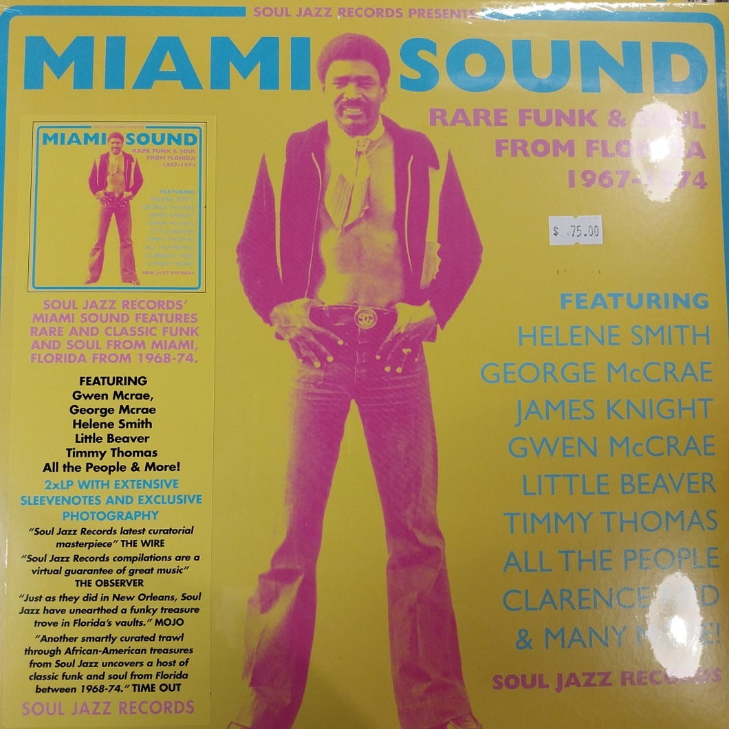 VARIOUS - SOUL JAZZ - MIAMA SOUND VINYL