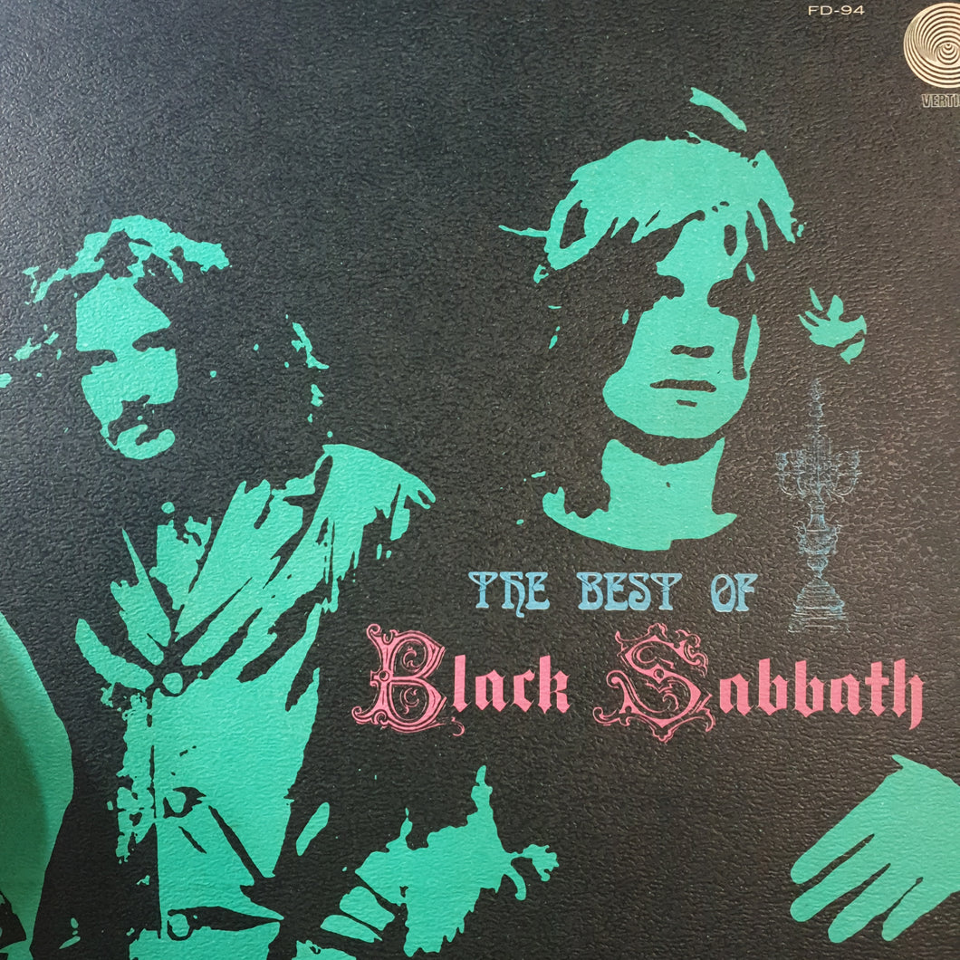 BLACK SABBATH - THE BEST OF (USED VINYL 1971 JAPANESE EX/EX)