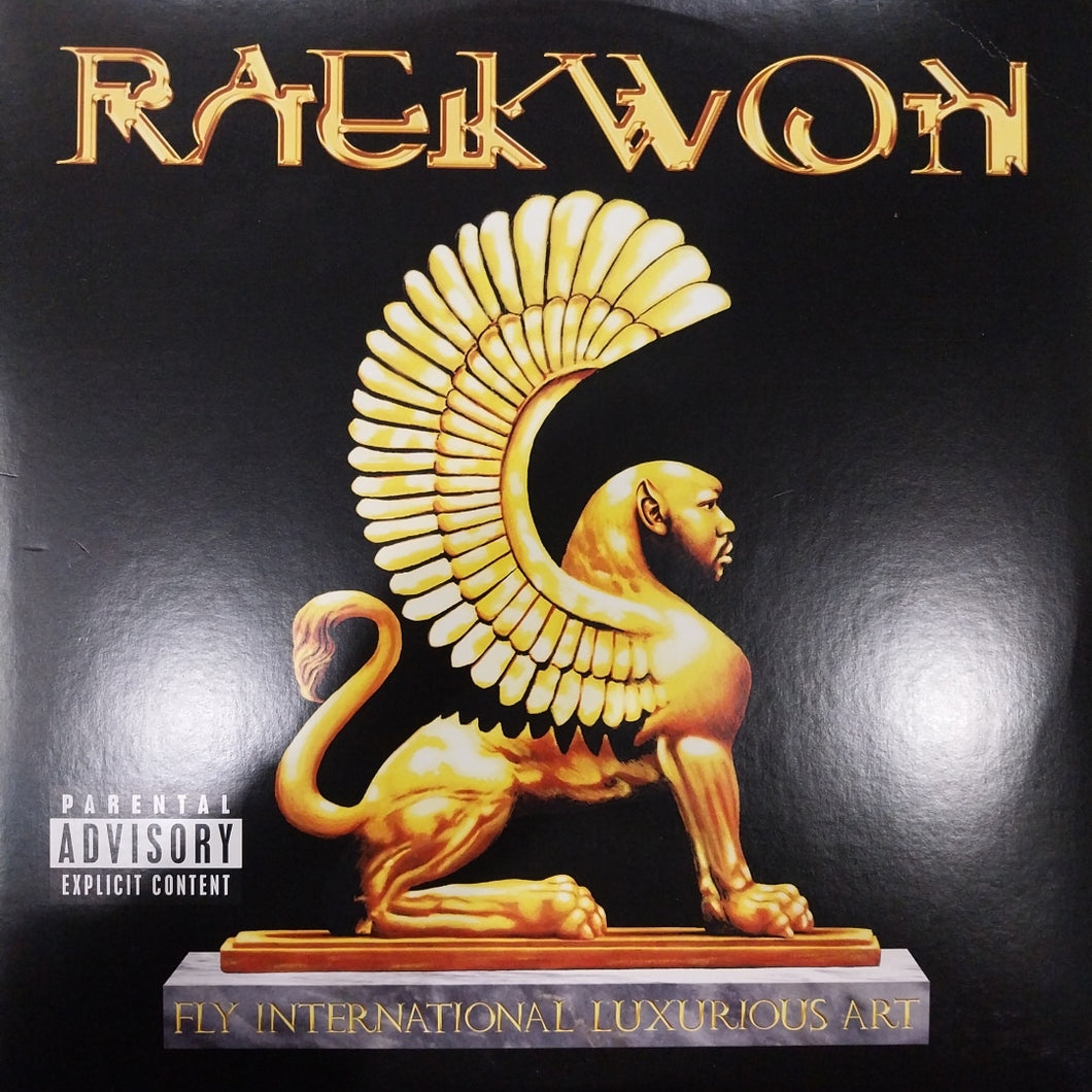 RAEKWON - FLY INTERNATIONAL LUXURIOUS ART (USED VINYL 2015 U.S. 2LP GOLD M- EX+)