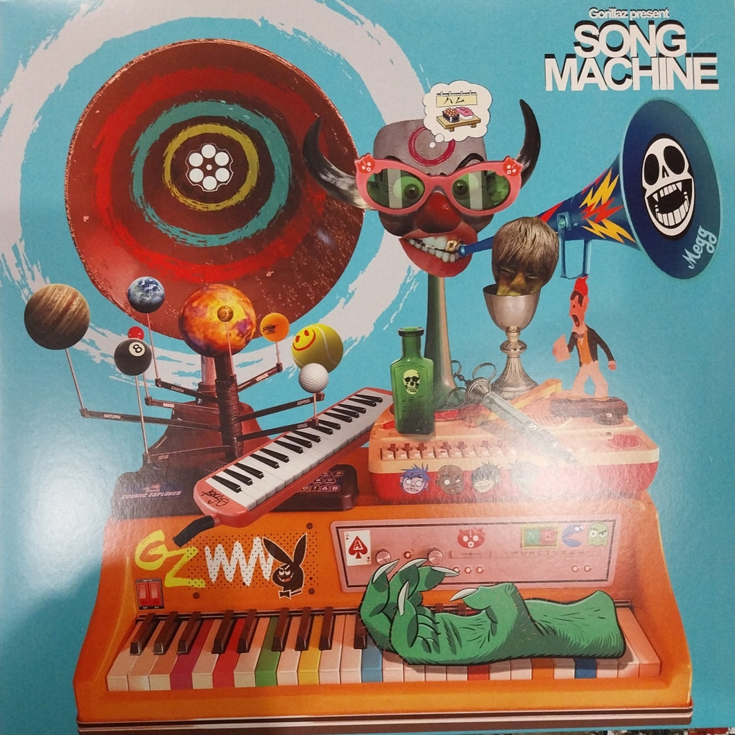 GORILLAZ - SONG MACHINE (USED VINYL 2020 EURO M- M-)