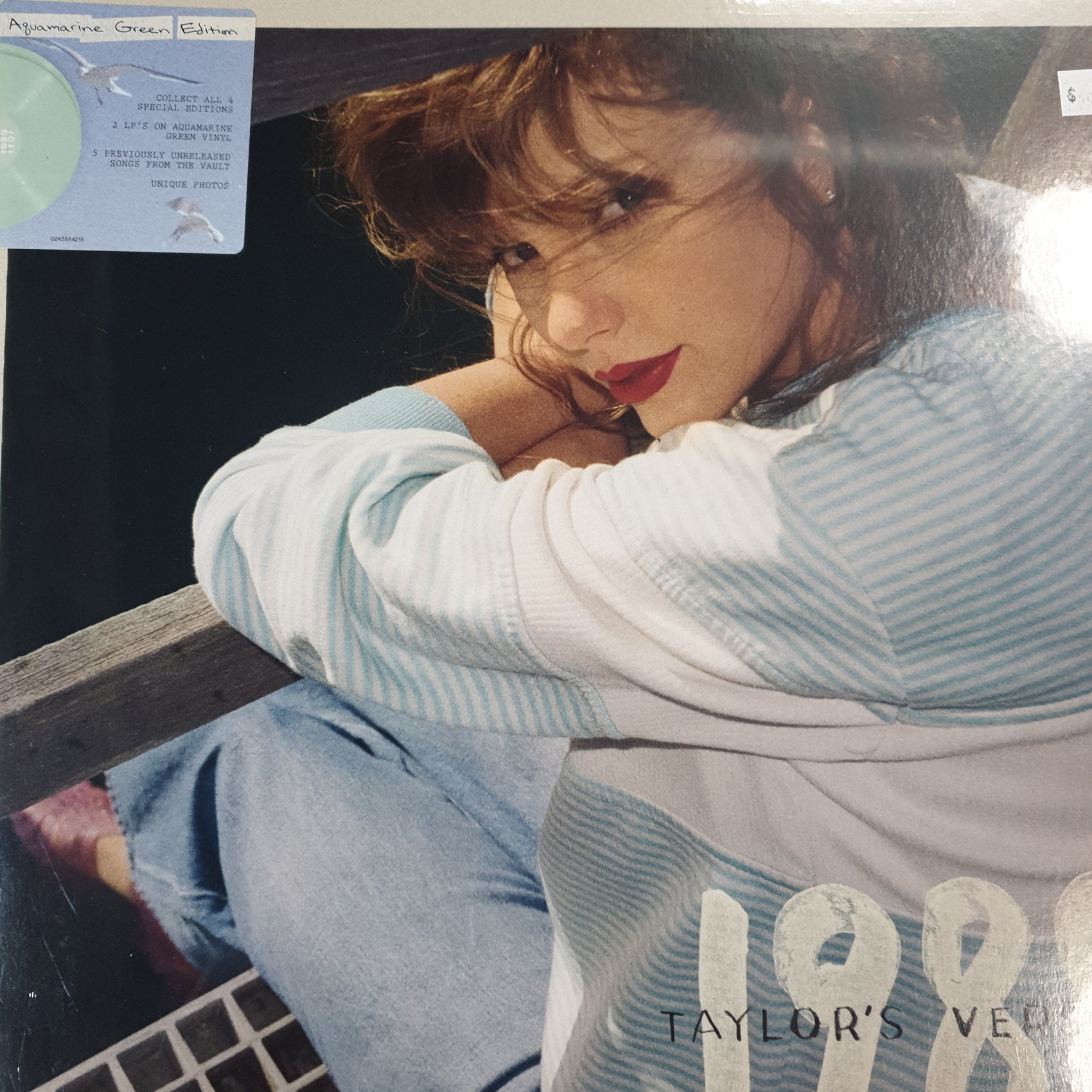 TAYLOR SWIFT - 1989 (TAYLORS VERSION) (2LP) (AQUAMARINE COLOURED) VINYL