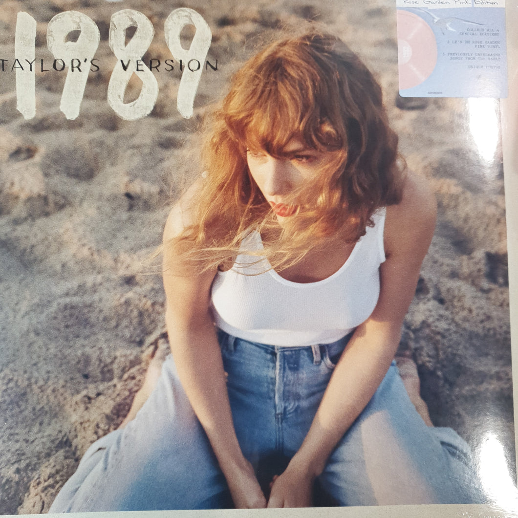 TAYLOR SWIFT - 1989 (TAYLORS VERSION) (2LP) (ROSE GARDEN PINK COLOURED) VINYL