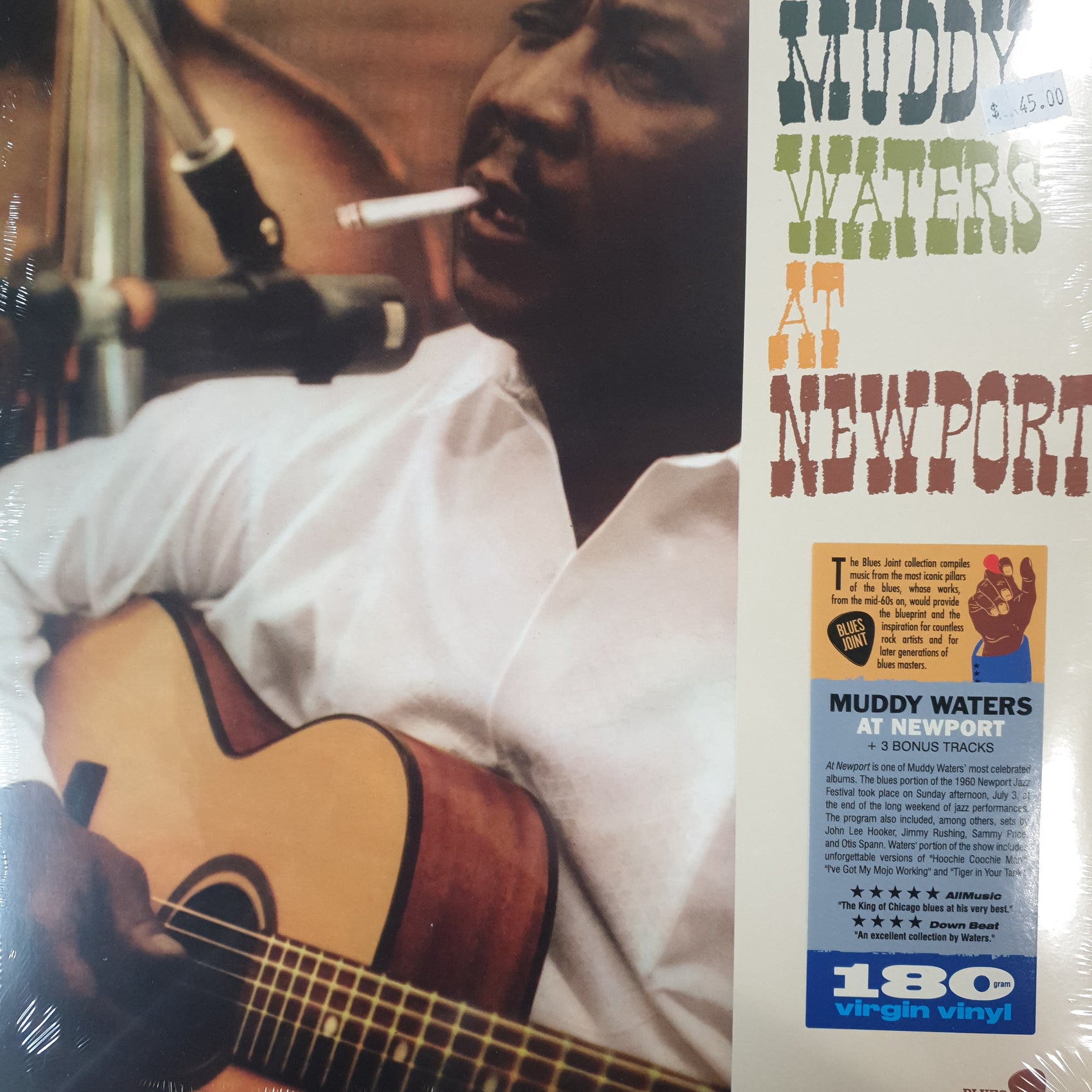 MUDDY WATERS - AT NEWPORT VINYL