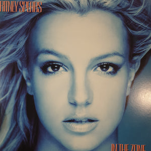 BRITNEY SPEARS - IN THE ZONE (CLEAR WITH BLUE SPLATTER) (USED VINYL 2020 US M-/M-) VINYL