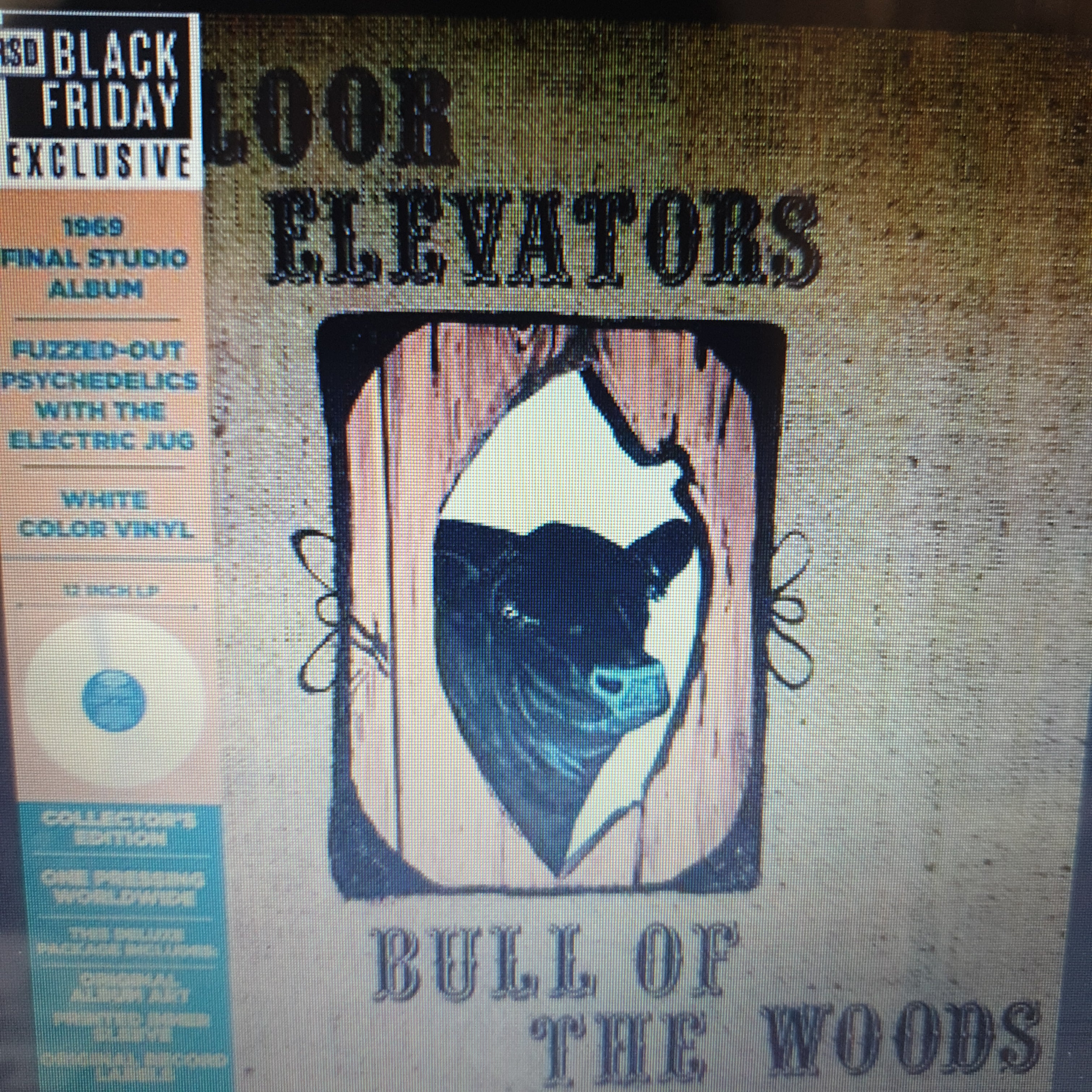 13 FLOOR ELEVATORS - BULL OF THE WOODS (COLOURED) BLACK FRIDAY 2023 RSD VINYL