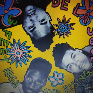 DE LA SOUL - THREE FEET HIGH AND RISING (SPLATTER COLOURED) (12x7" BOX SET) BLACK FRIDAY 2023 RSD VINYL