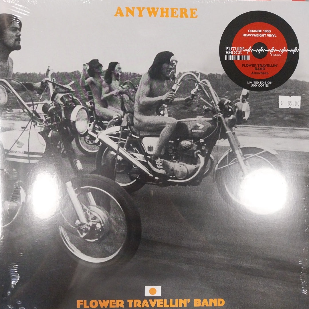 FLOWER TRAVELLIN BAND - ANYWHERE (ORANGE)(LIMITED ED) VINYL