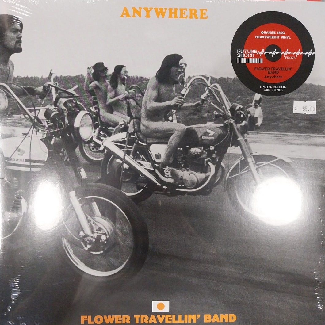 FLOWER TRAVELLIN BAND - ANYWHERE (ORANGE)(LIMITED ED) VINYL