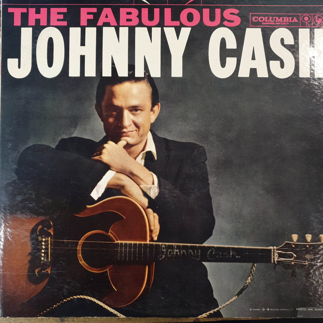 JOHNNY CASH - FABULOUS JOHNNY CASH (USED VINYL 1959 US EX+/EX-)