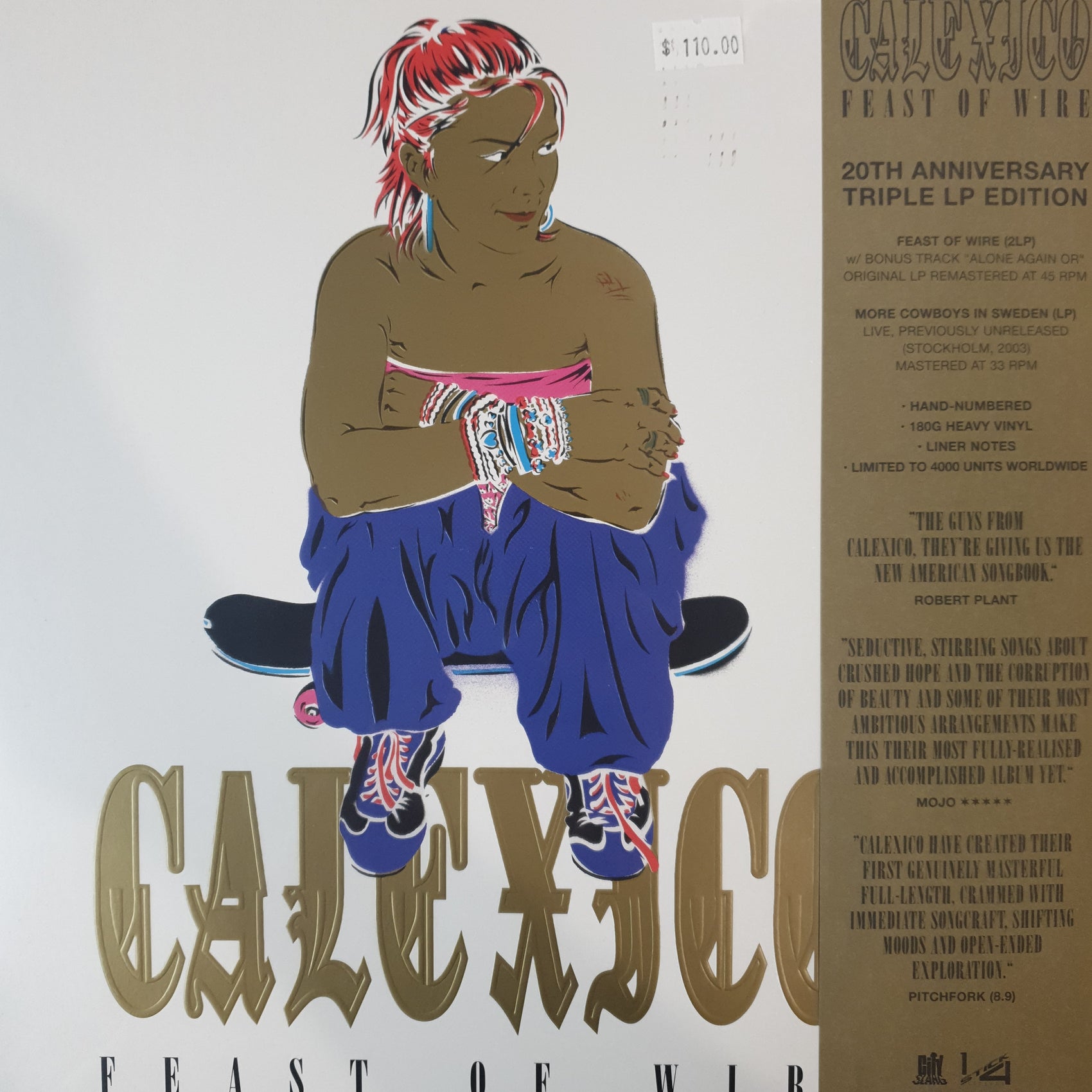 CALEXICO - FEAST OF WIRE (3LP) VINYL