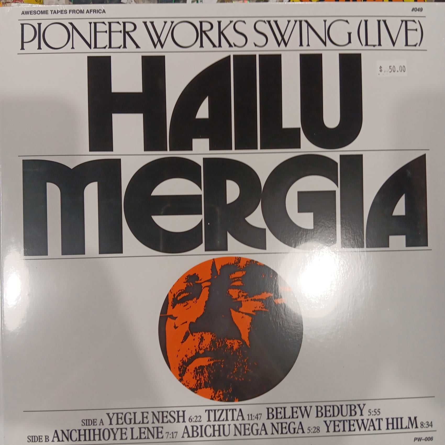 HAILU MERGIA - PIONEER WORKS SWING LIVE VINYL