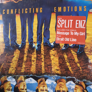 SPLIT ENZ - CONFLICTING EMOTIONS (USED VINYL 1983 US M- M-)