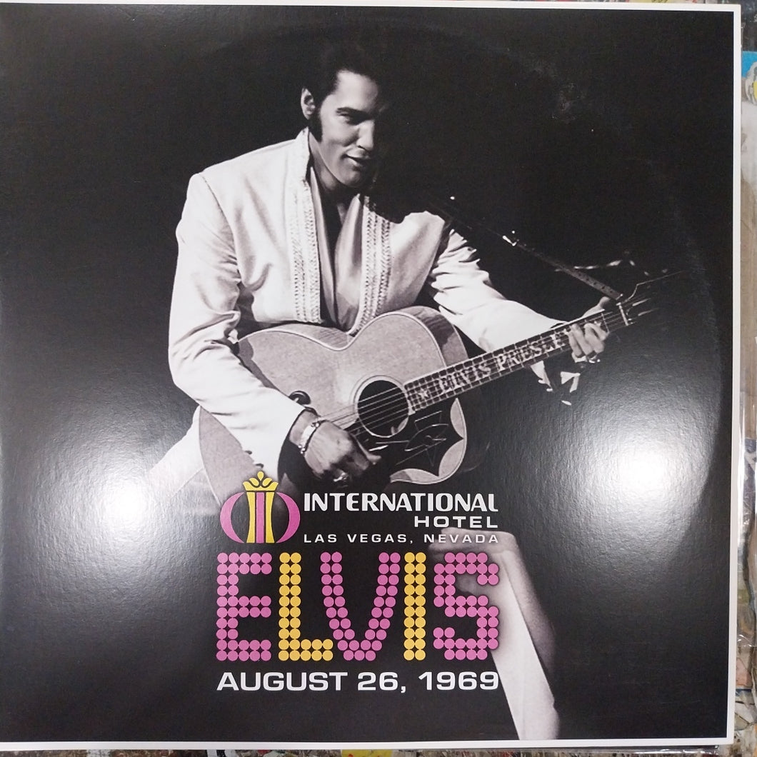 ELVIS PRESLEY - INTERNATIONAL HOTEL LAS VEGAS NEVADA, AUGUST 26 1969 (USED VINYL 2019 EURO 2LP M- M-)