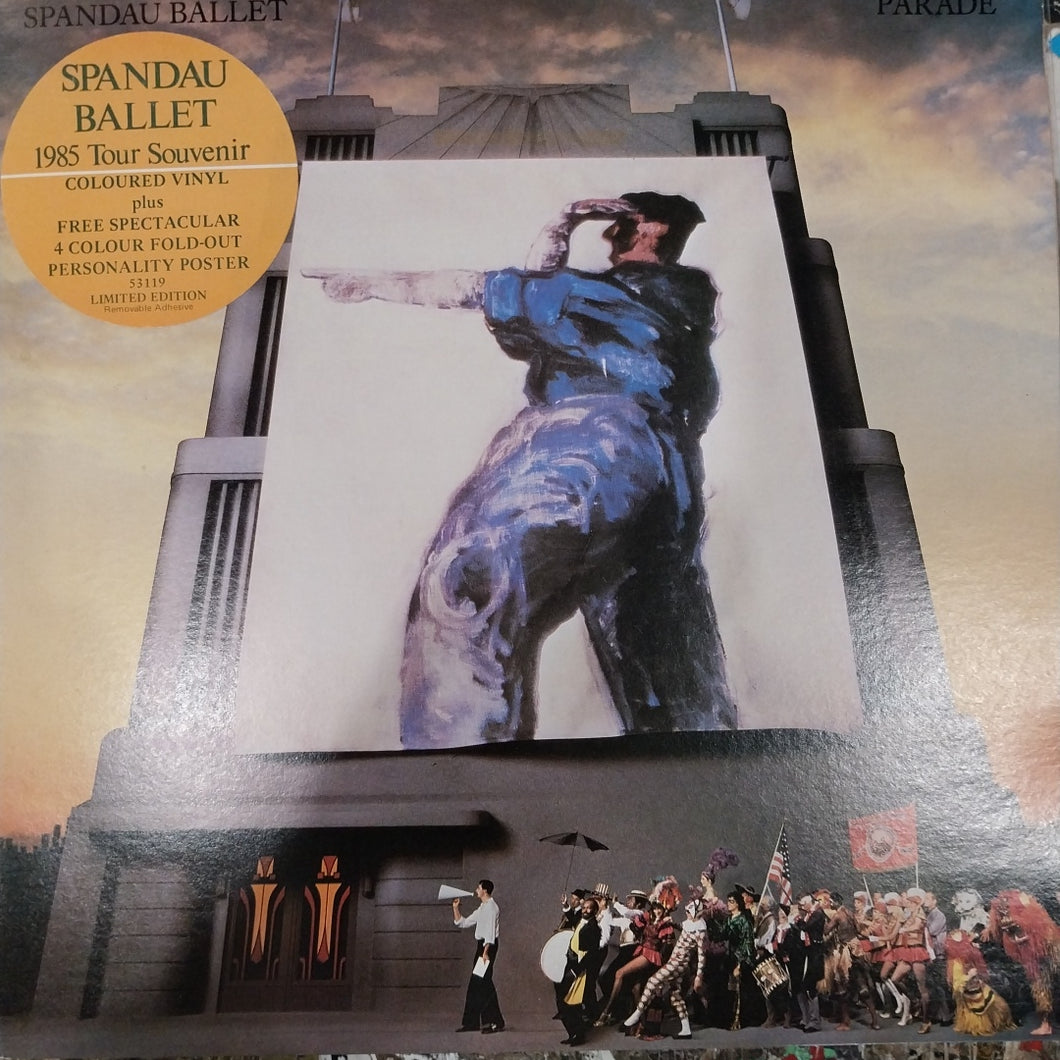 SPANDAU BALLET - PARADE (YELLOW VINYL)(USED VINYL 1985 AUS M- EX+)