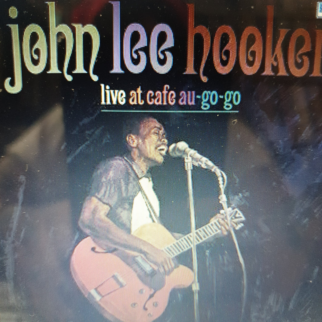 JOHN LEE HOOKER - LIVE AT CAFE AU GO-GO (180G) BLACK FRIDAY 2023 RSD VINYL