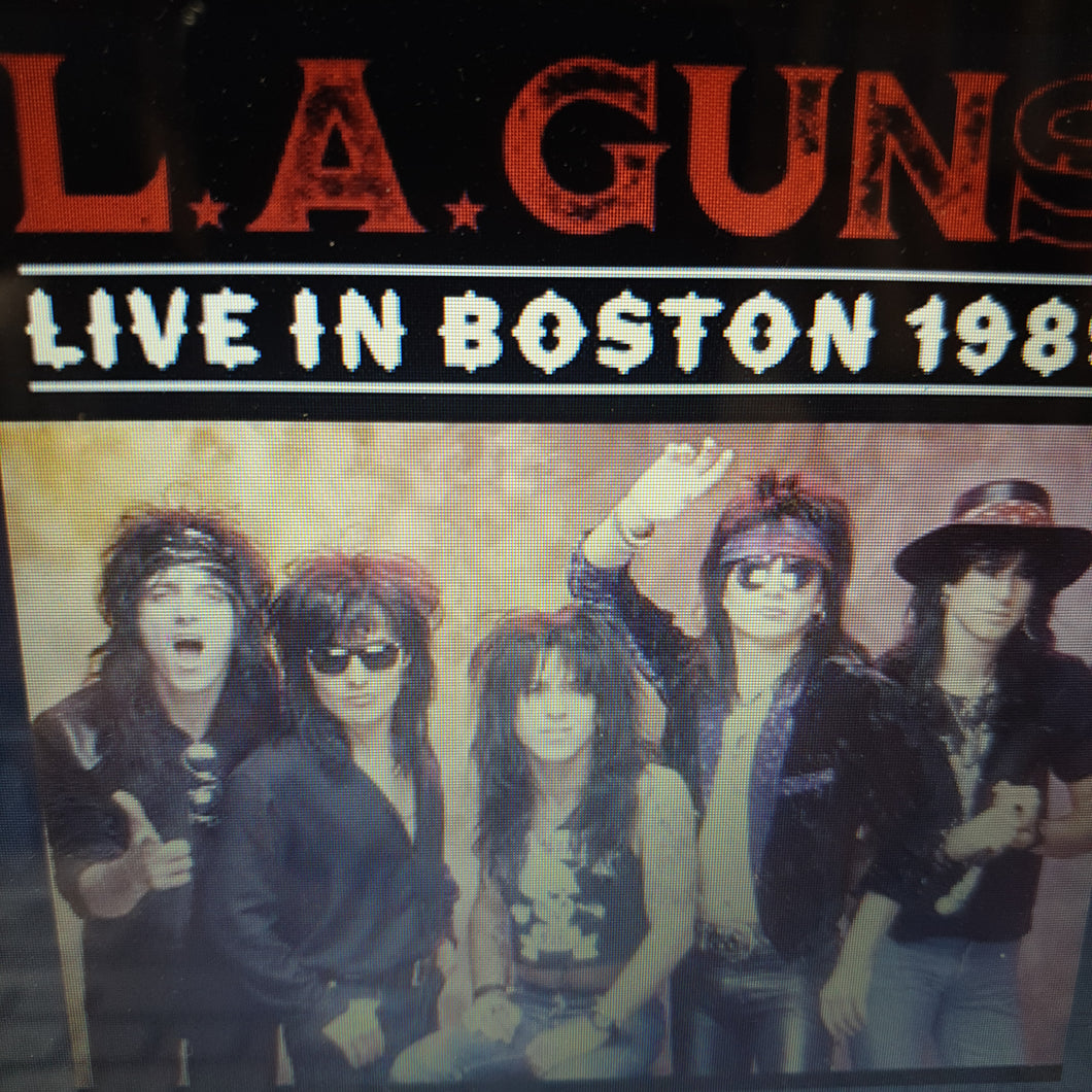LA GUNS - LIVE IN BOSTON 1989 (2LP) BLACK FRIDAY 2023 RSD VINYL