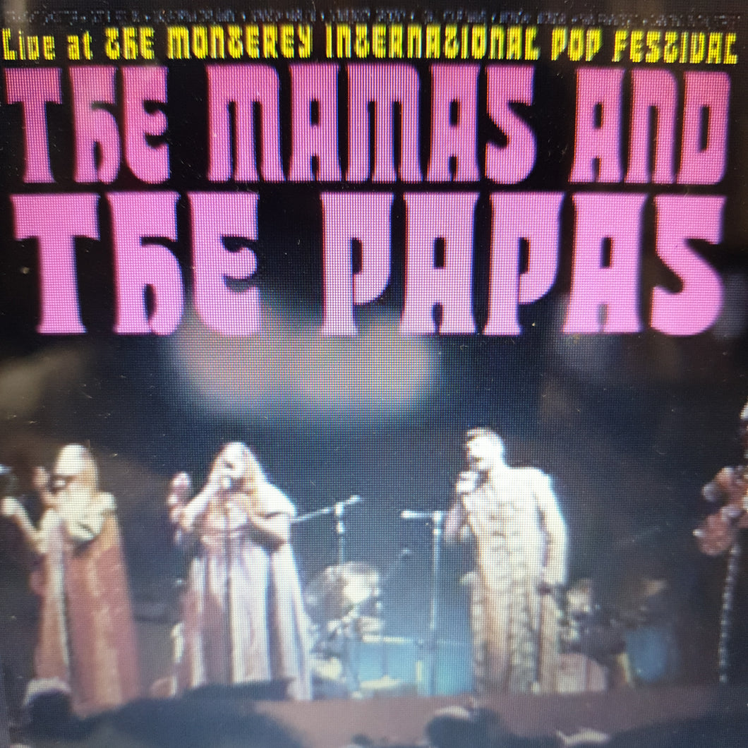 MAMAS AND THE PAPAS - LIVE AT THE MONTEREY INTERNATIONAL POP FESTIVAL BLACK FRIDAY 2023 RSD VINYL
