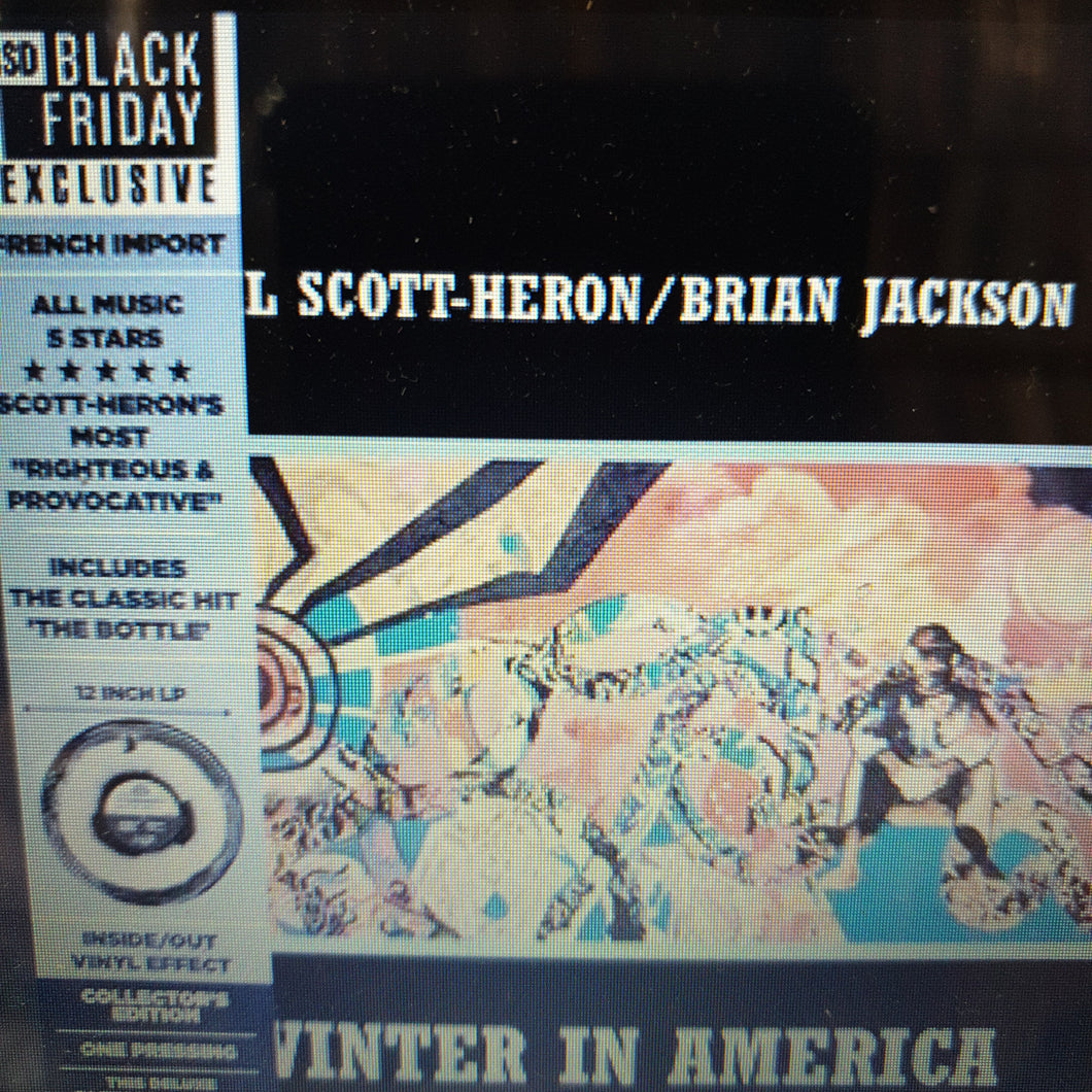 GIL SCOTT-HERON AND BRIAN JACKSON - WINTER IN AMERICA (INSIDE OUT COLOURED) BLACK FRIDAY 2023 RSD VINYL