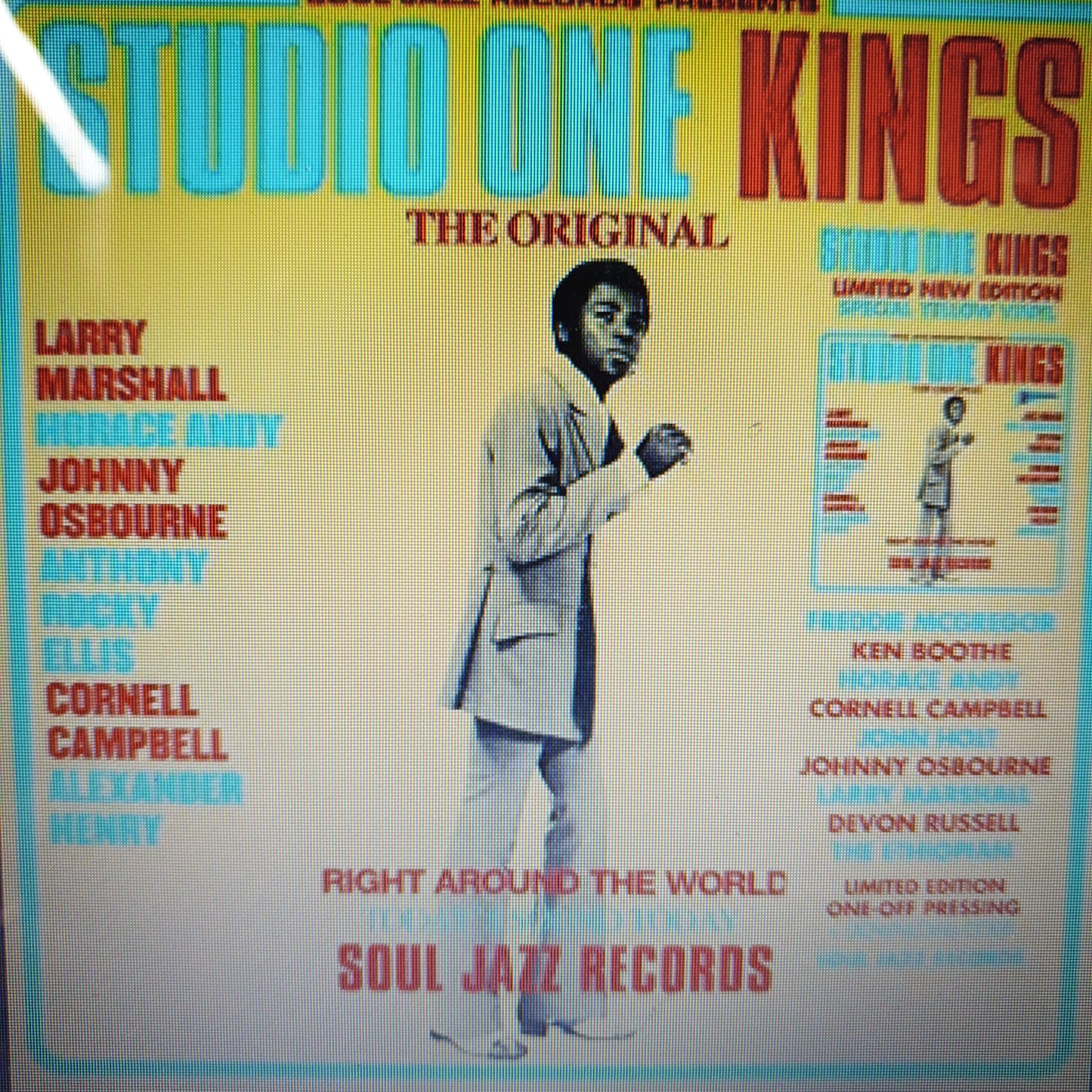 VARIOUS ARTISTS - STUDIO ONE KINGS (YELLOW COLOURED) (2LP) BLACK FRIDAY 2023 RSD VINYL