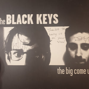 BLACK KEYS - THE BIG COME UP (SIGNED) (WHITE COLOURED) (USED VINYL 2002 US M-/M-)