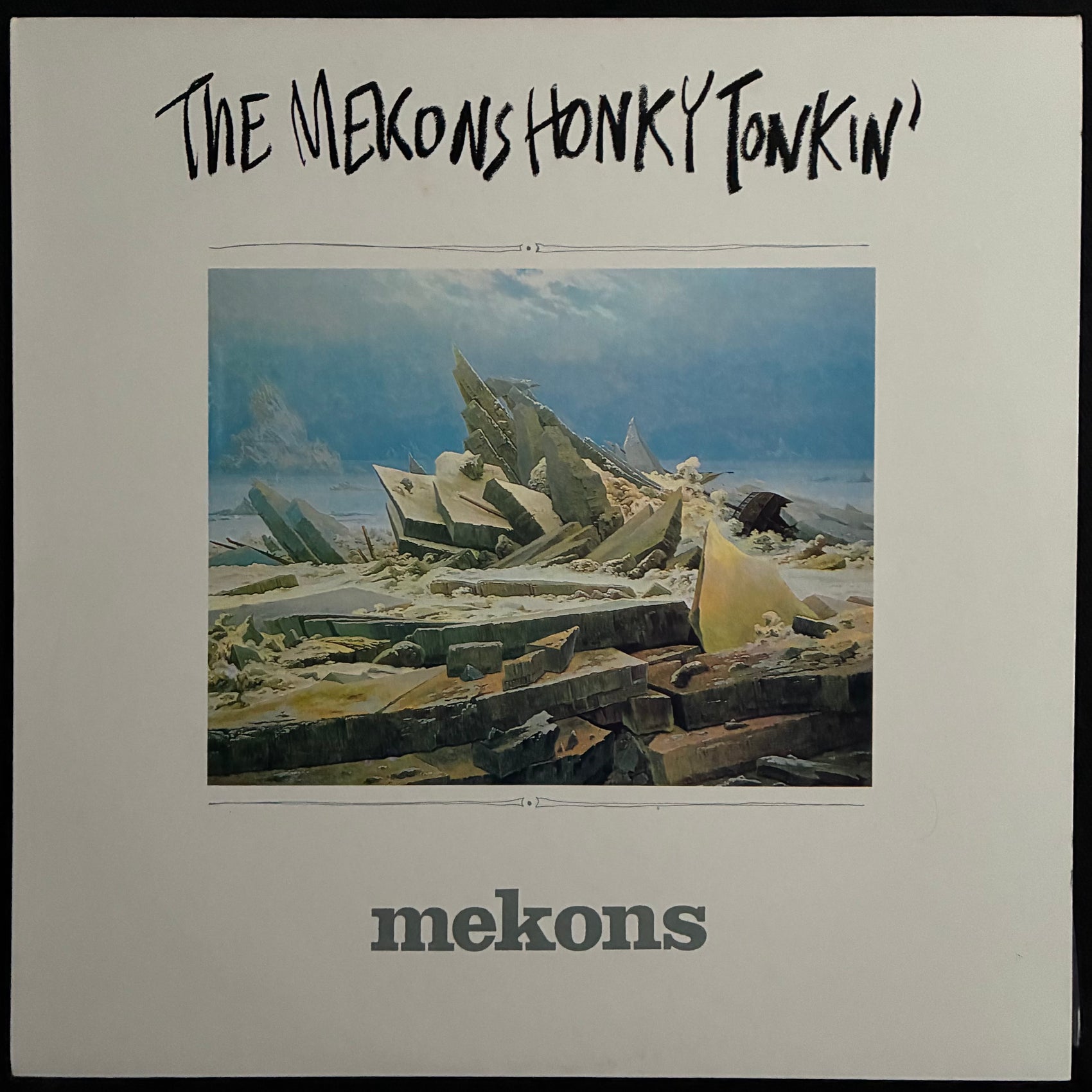 MEKONS - HONKY TONKIN' (USED VINYL 1987 UK M-/M-)