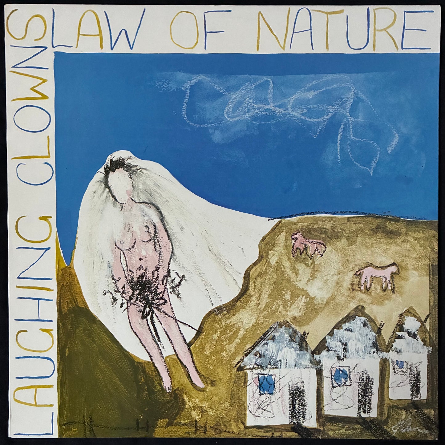 LAUGHING CLOWNS - LAW OF NATURE (USED VINYL 1984 AUS M-/M-)
