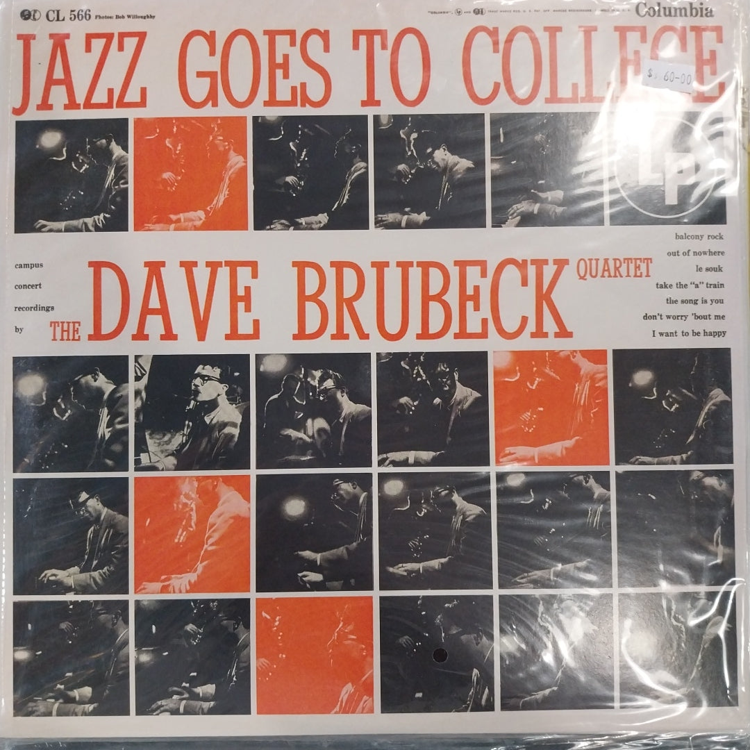DAVE BRUBECK - JAZZ GOES TO COLLEGE VINYL
