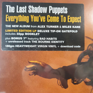 LAST SHADOW PUPPETS - EVERYTHING YOU'VE COME TO EXPECT (LP+7"+ 32 PAGE BOOKLET)(USED VINYL 2017 EURO STILL SEALED)