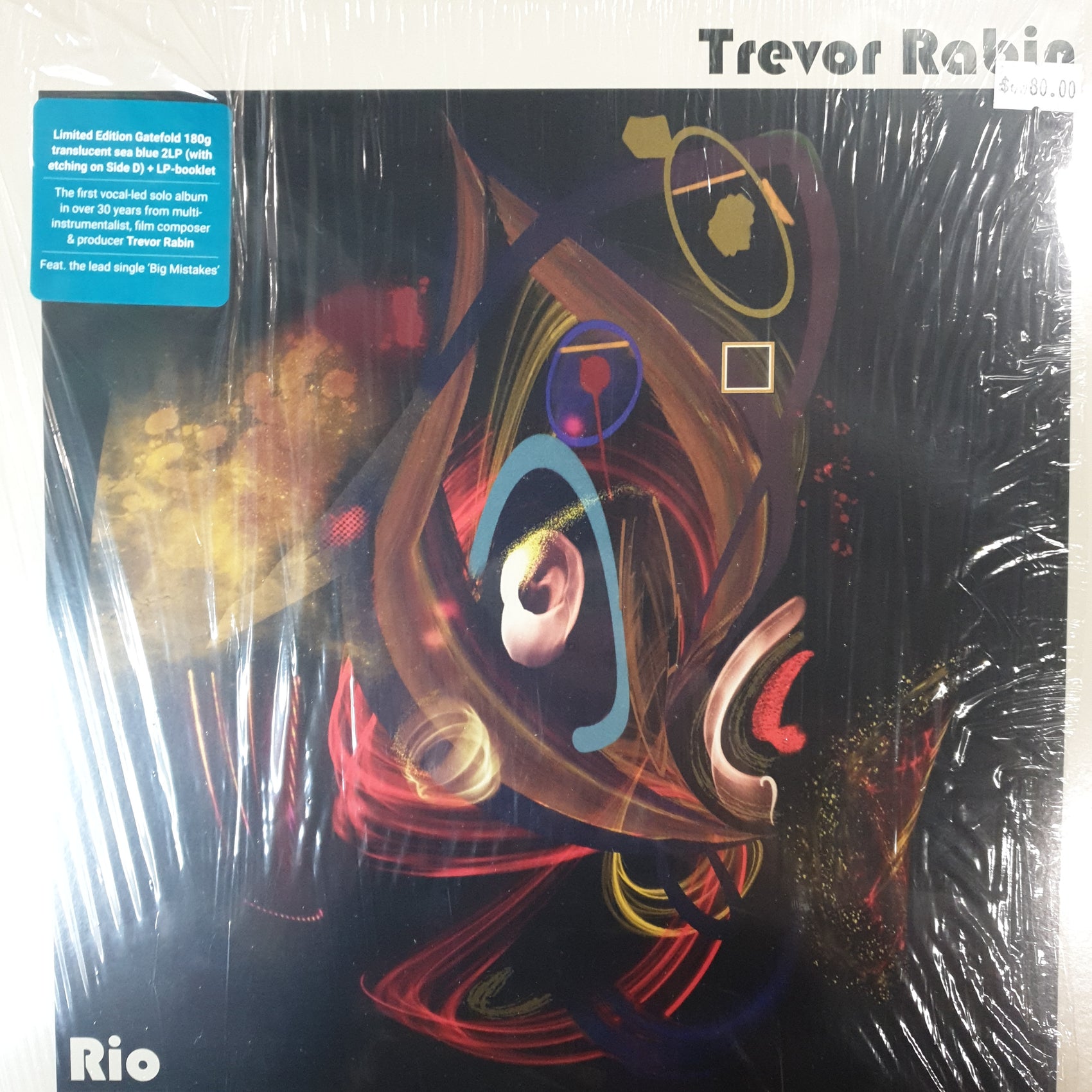 TREVOR RABIN -  RIO (BLUE COLOURED) (2LP) VINYL