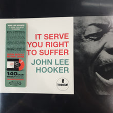 Load image into Gallery viewer, JOHN LEE HOOKER - IT SERVES YOU RIGHT TO SUFFER (COLOURED) VINYL
