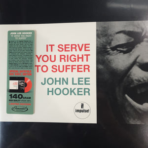 JOHN LEE HOOKER - IT SERVES YOU RIGHT TO SUFFER (COLOURED) VINYL