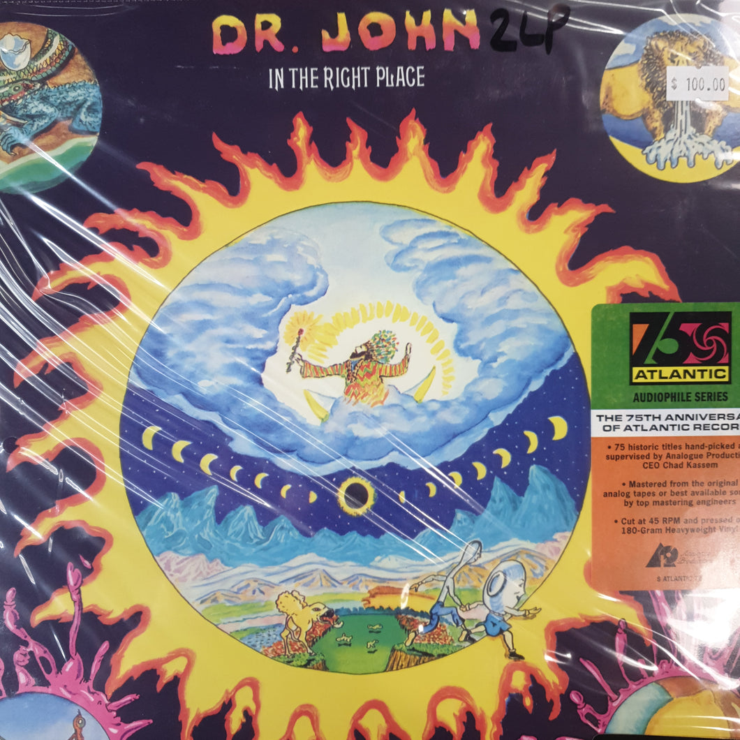 DR JOHN - IN THE RIGHT PLACE (2LP) (75TH ANNIVERSARY PRESSING) VINYL