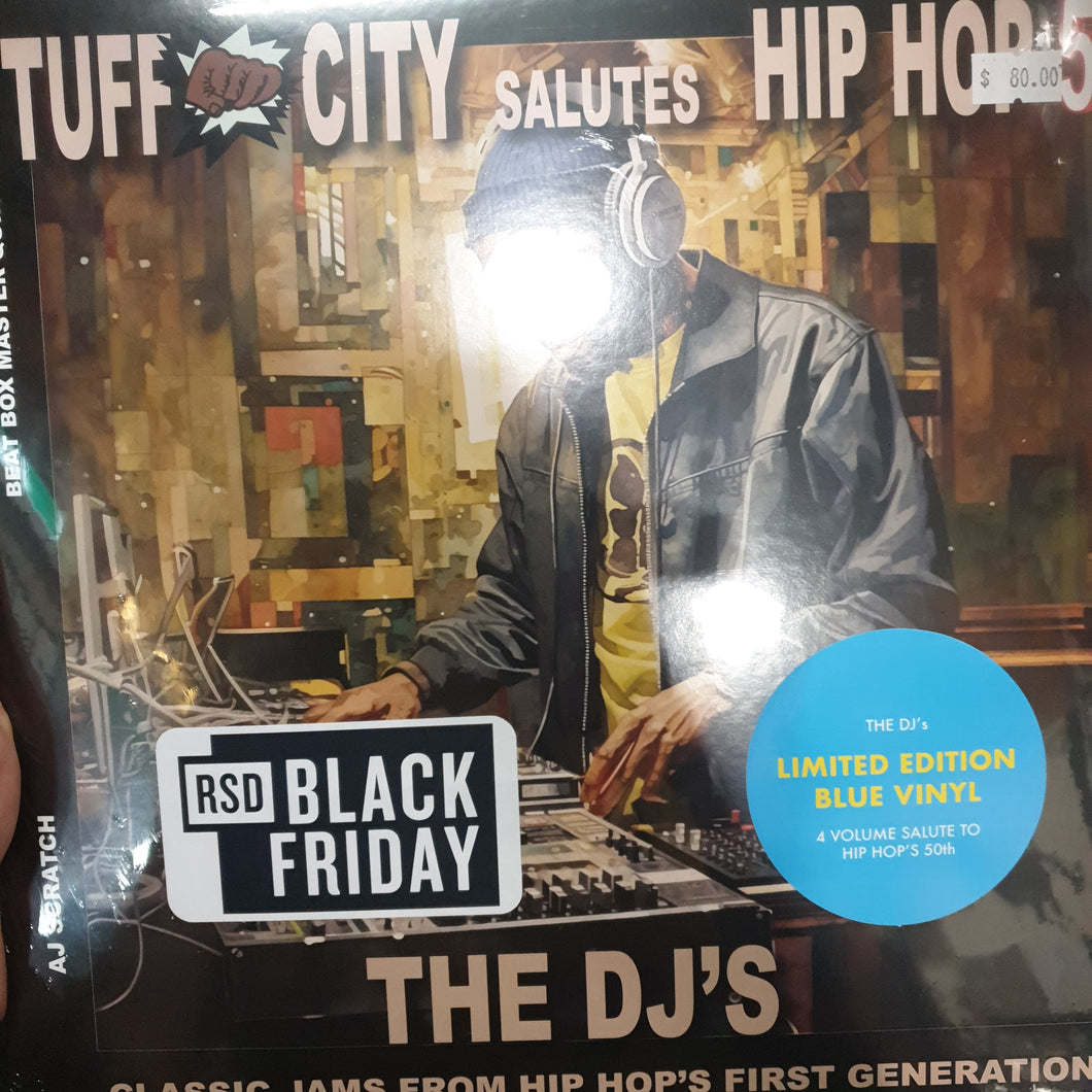 VARIOUS ARTISTS - TUFF CITY SALUTES: HIP HOP 50 (BLUE COLOURED) BLACK FRIDAY 2023 RSD VINYL