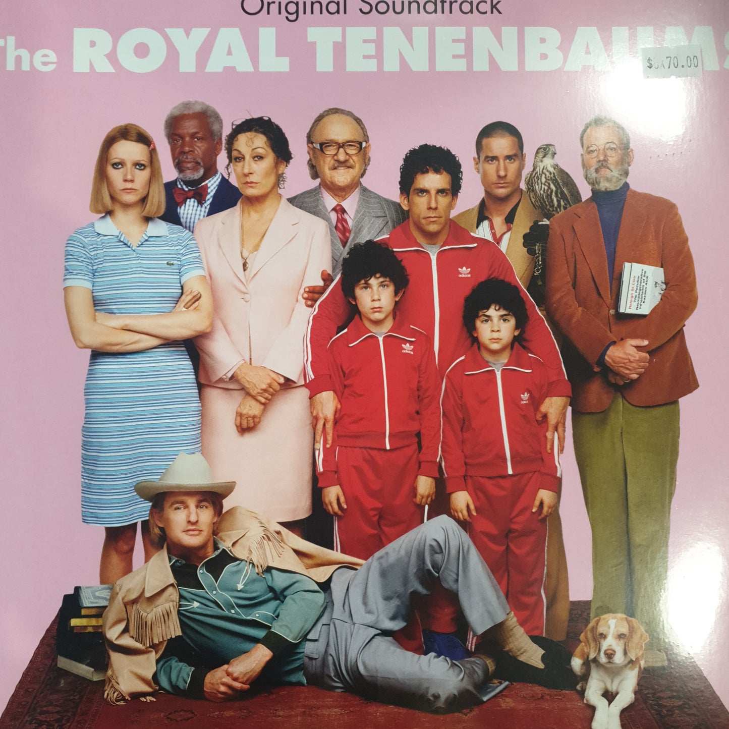 VARIOUS ARTISTS - ROYAL TENENBAUMS OST (PINK/RED COLOURED 2LP) VINYL