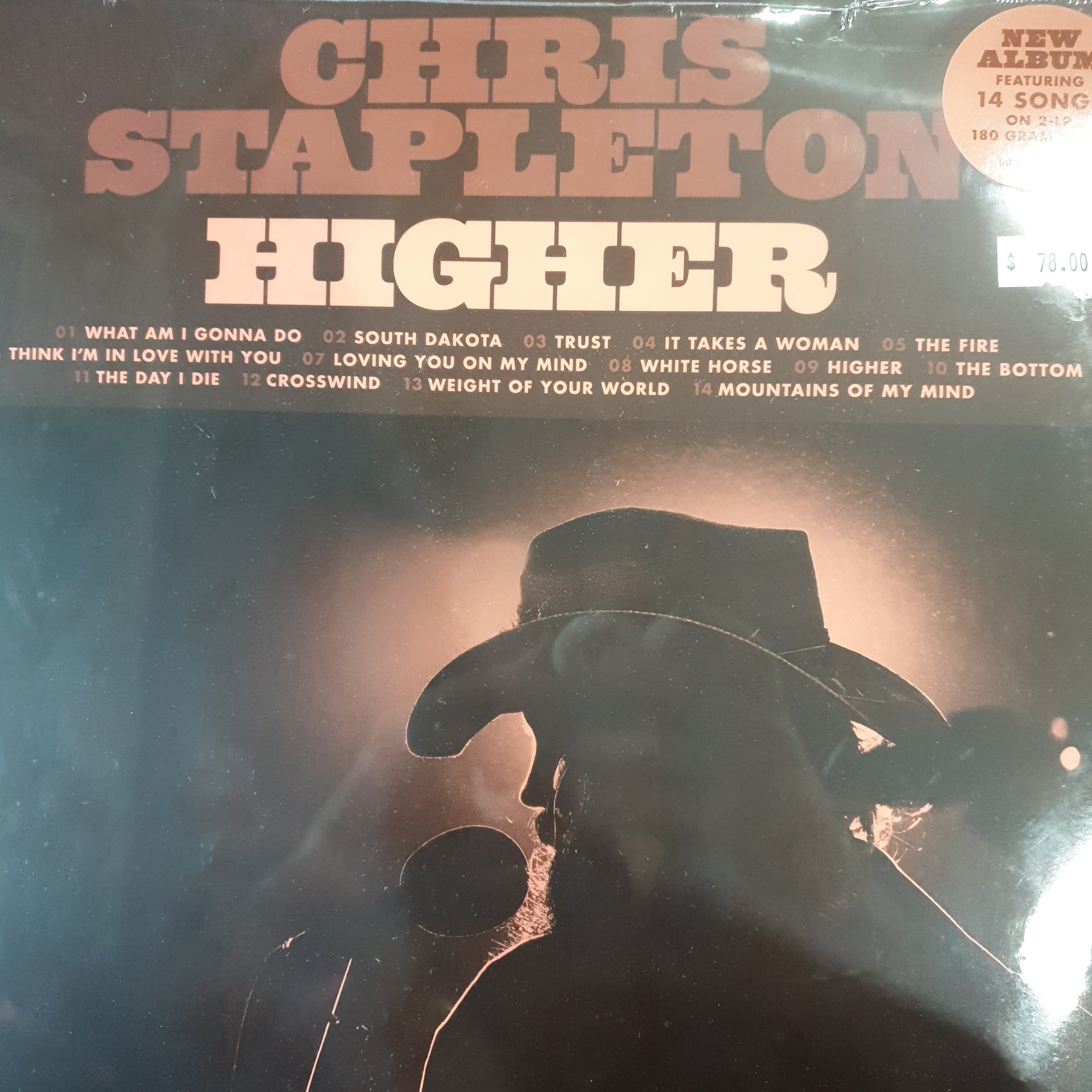 CHRIS STAPLETON - HIGHER (2LP) VINYL