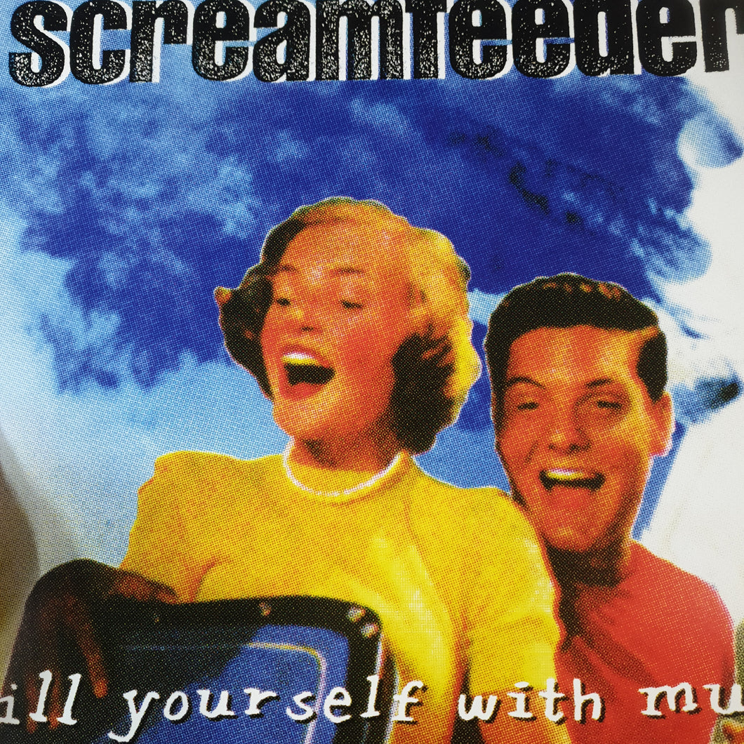 SCREAMFEEDER - FILL YOURSELF WITH MUSIC (USED VINYL 2014 AUS M-/M-)