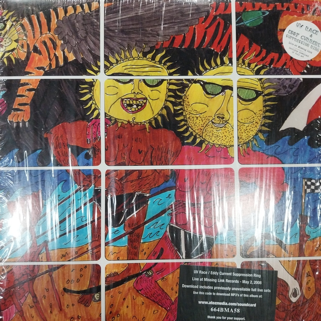 UV RACE AND EDDY CURRENT - LIVE AT MISSING LINK RECORDS (USED VINYL 2012 U.S. M- M-)