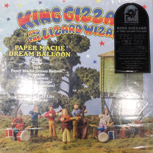 KING GIZZARD - PAPER MACHE DREAM BALLOON (USED VINYL 2015 U.S. ORANGE M- M-)
